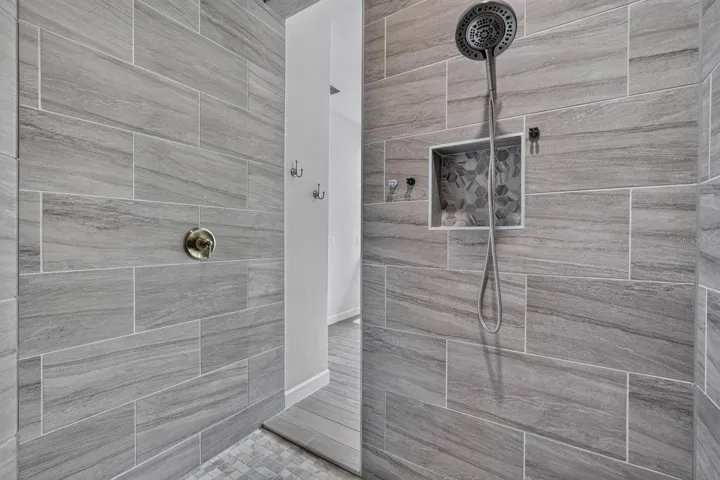 walk-in shower