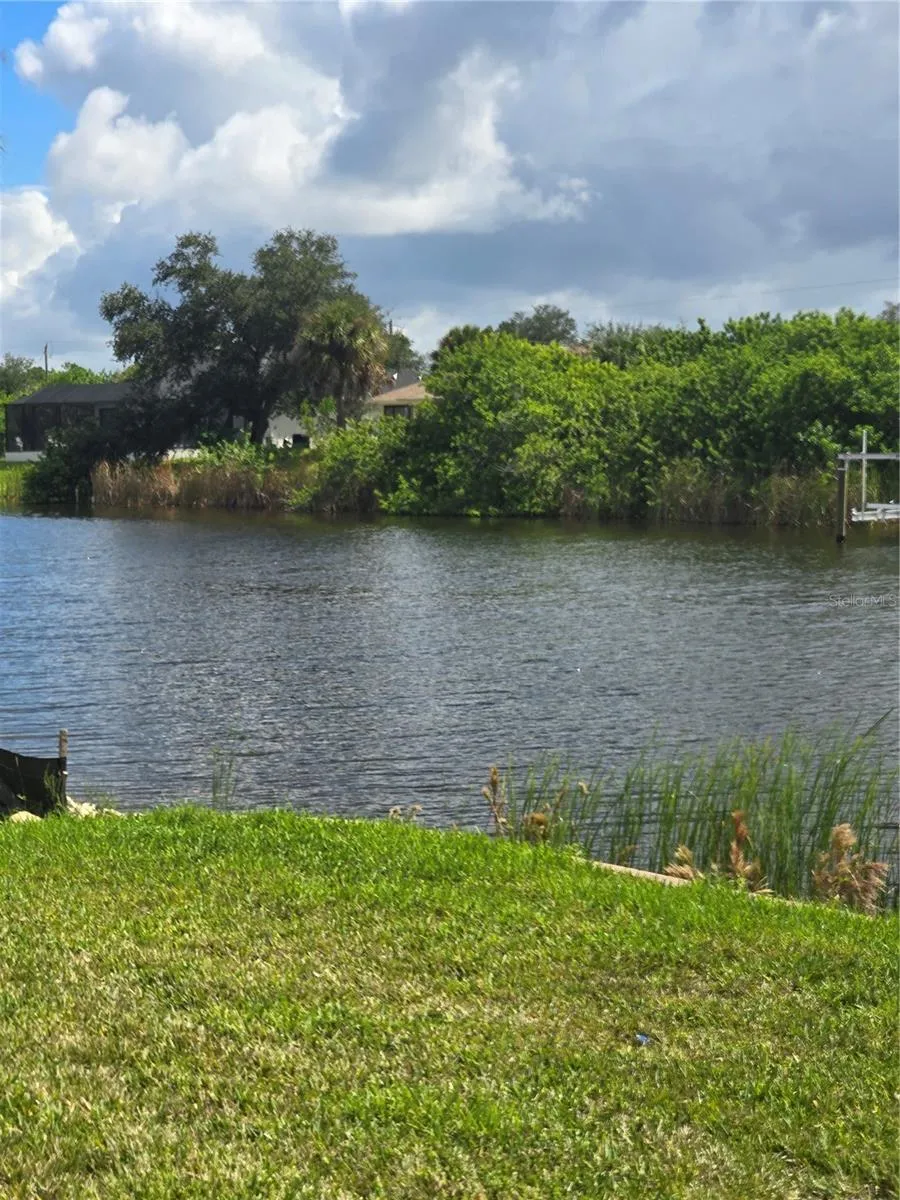 Actual view from Porch 13276 Pace Circle South Gulf Cove