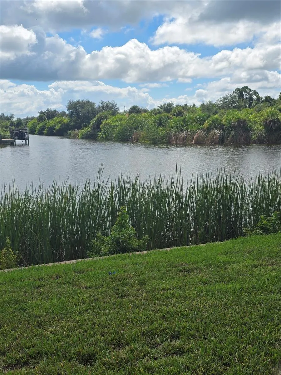 View from the patio at 13276 Pace Circle in South Gulf Cove