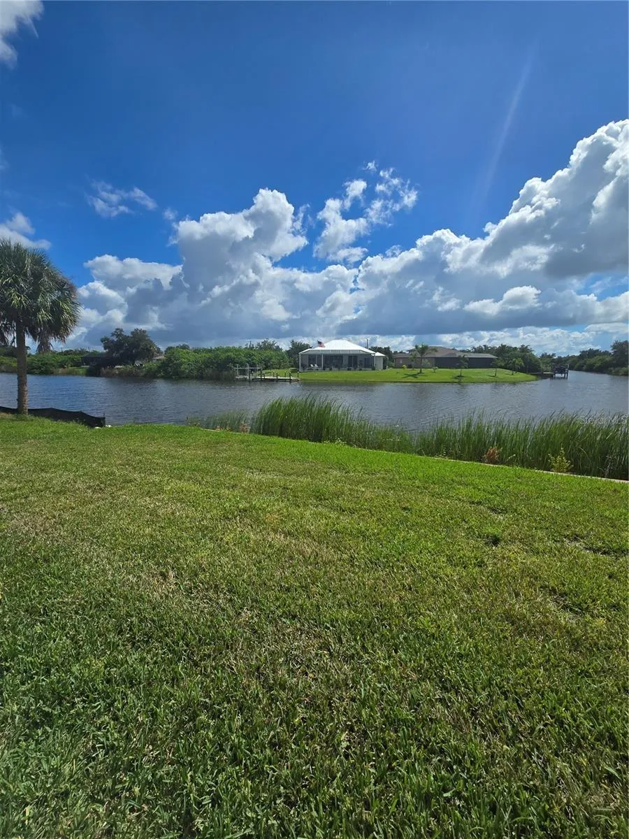 amazing view of the backyard at 13276 Pace Cir South Gulf Cove, FL