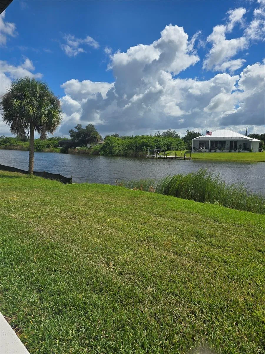 the view from the patio 13276 Pace Circle South Gulf Cove, FL