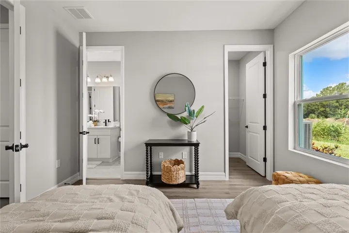 Similar floorplan, not exact home.