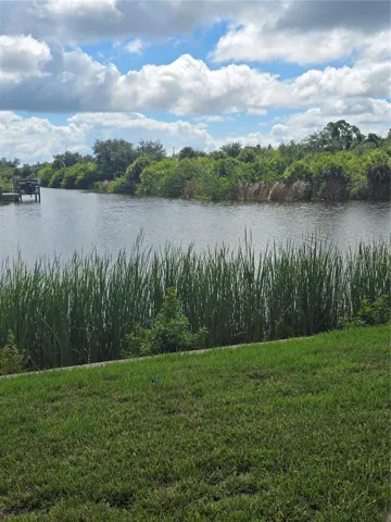 View from the patio at 13276 Pace Circle in South Gulf Cove