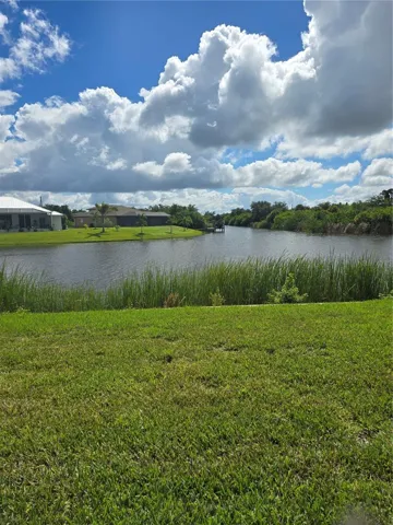 View from the Patio at 13276 Pace Circle in South Gulf Cove, FL