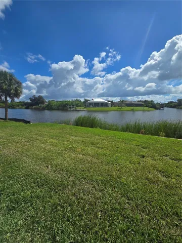amazing view of the backyard at 13276 Pace Cir South Gulf Cove, FL