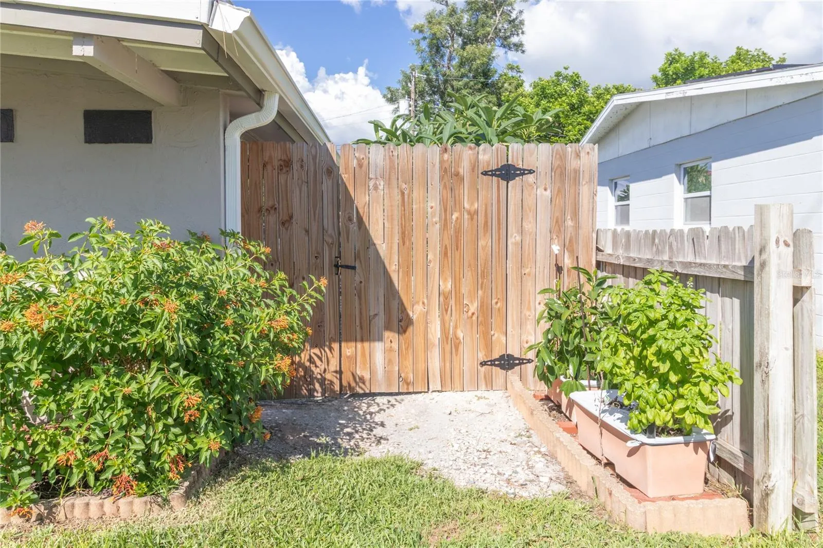 Backyard Entrance