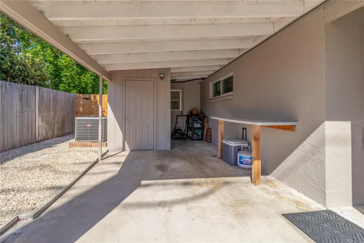Covered carport