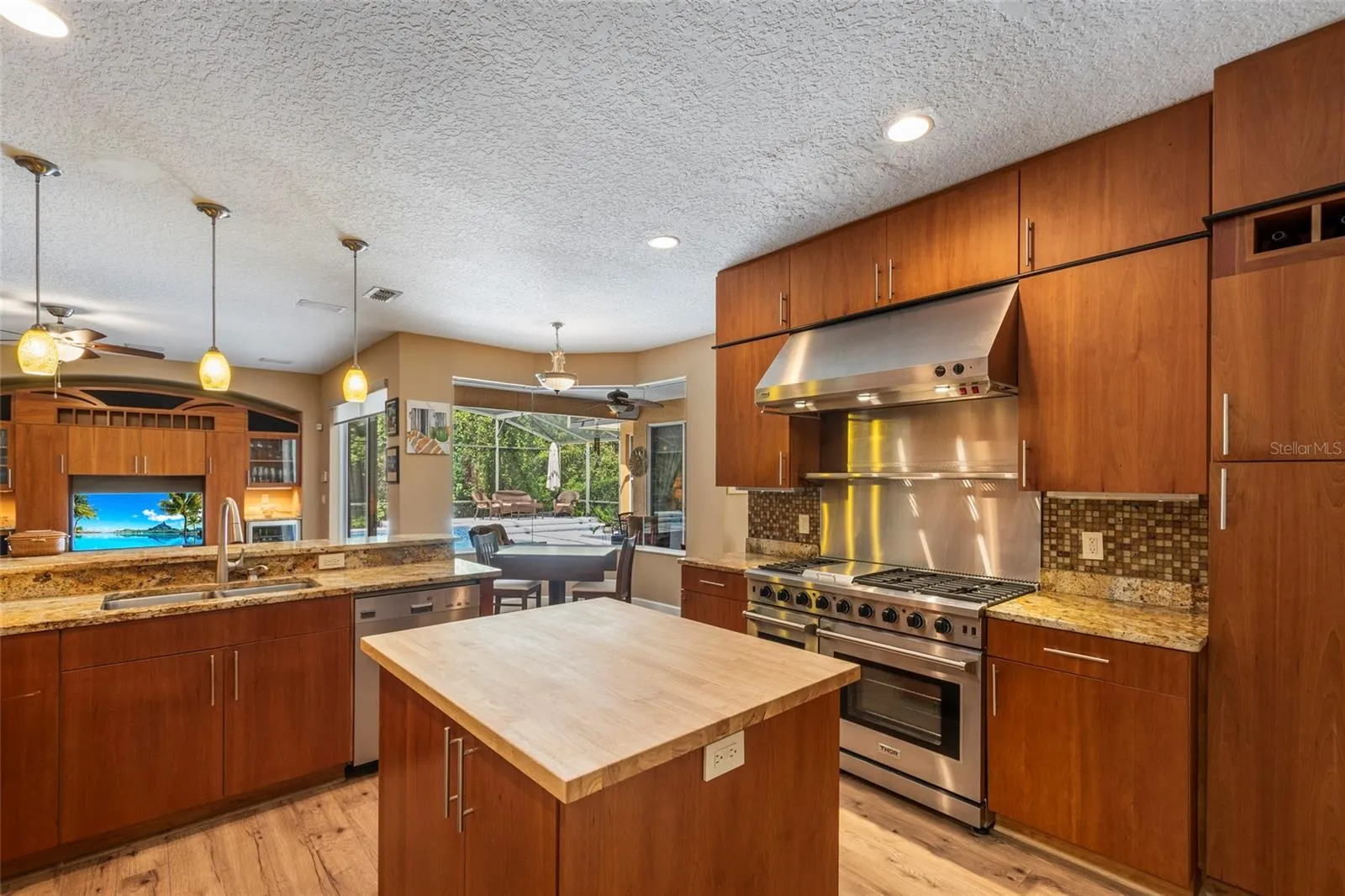 New Butcher Block Prep Island