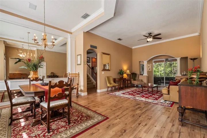 Open Concept - Formal Dining &amp; Living Room