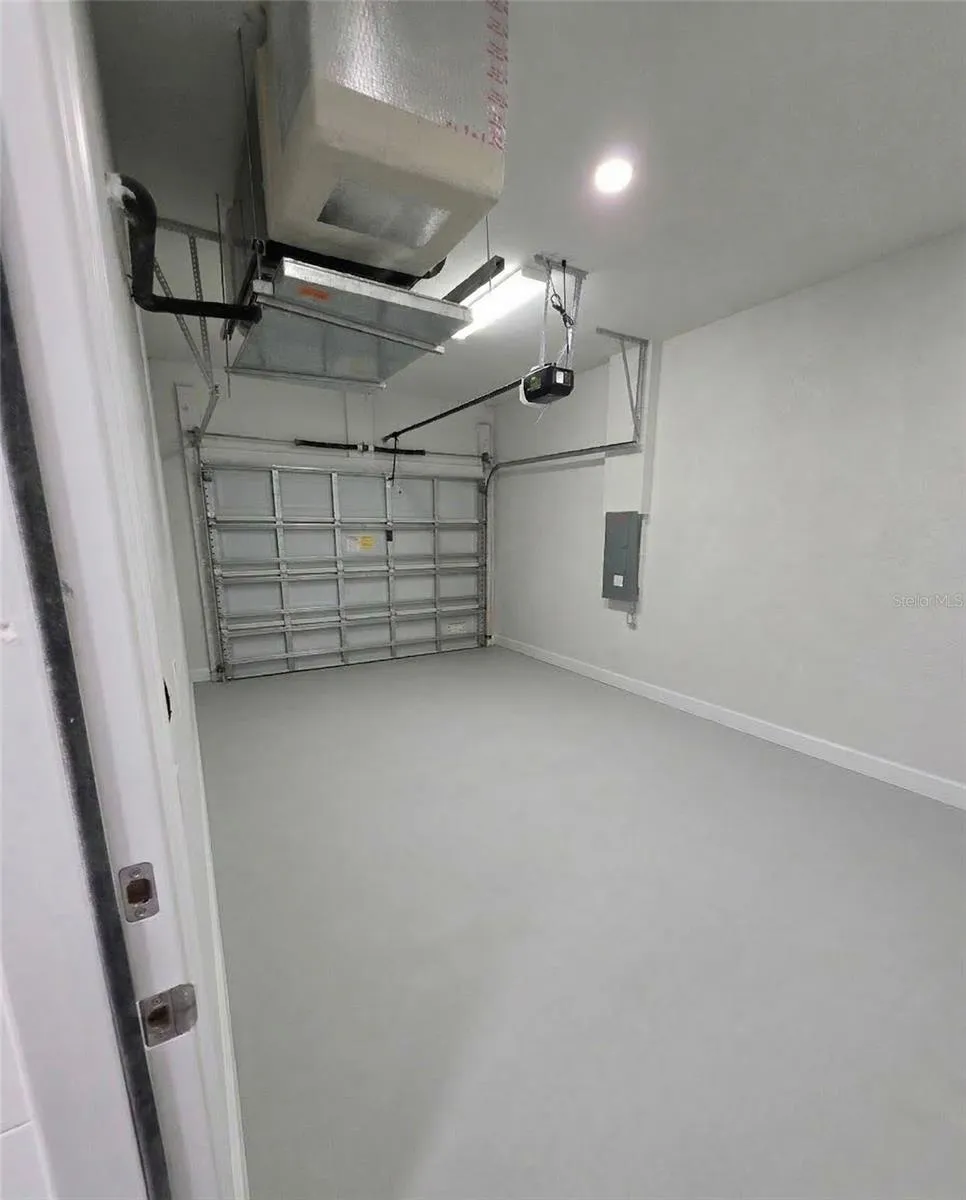 Attached garage
