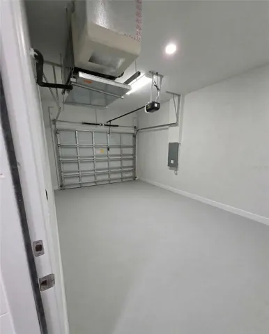 Attached garage