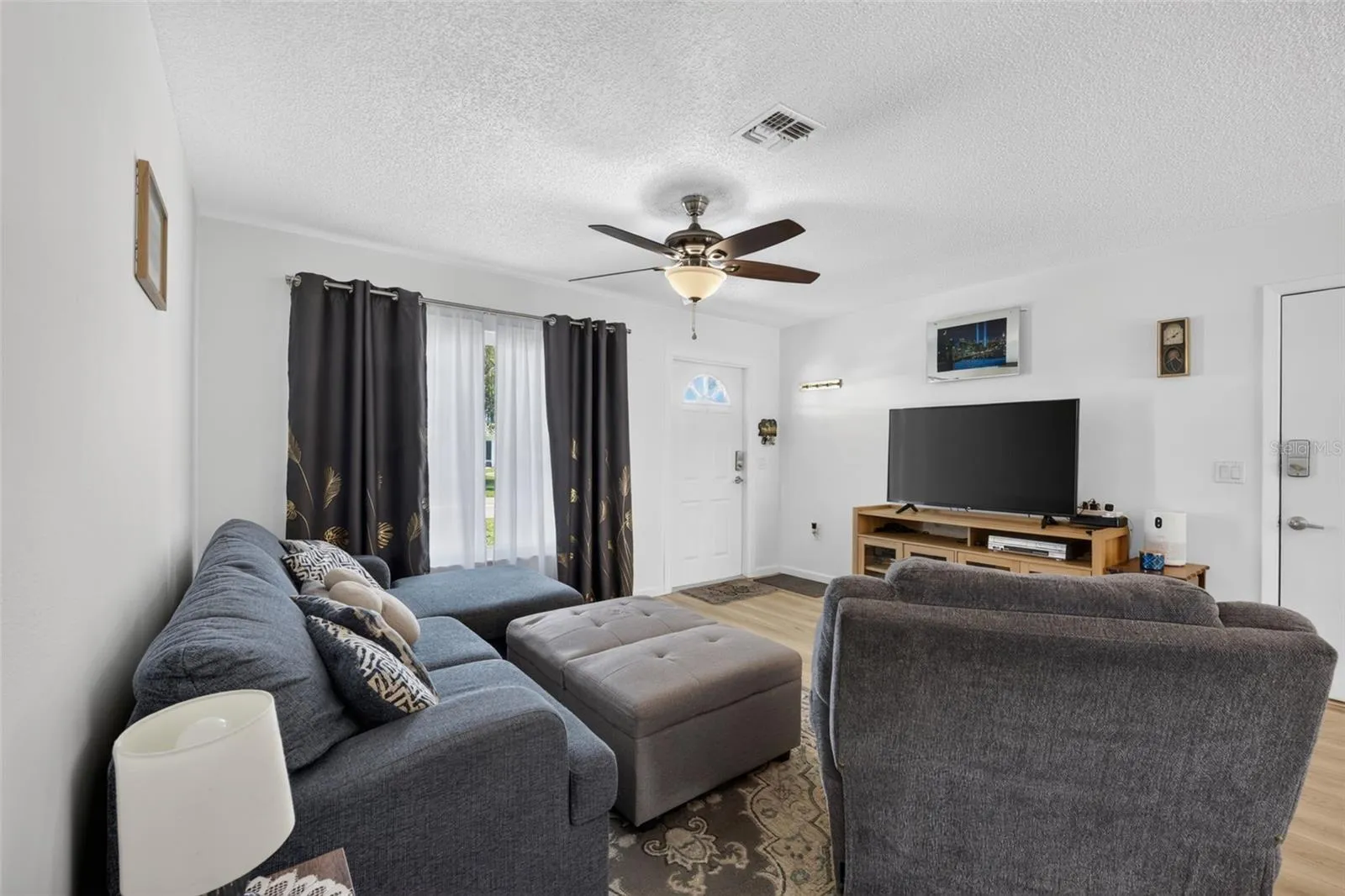View of living room from hallway
