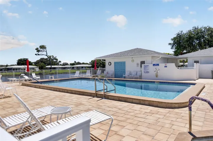 Community pool 1 of 2 pools