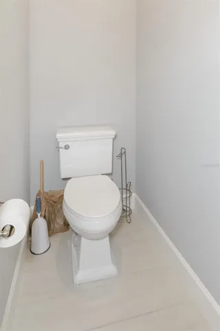 Master bathroom water closet