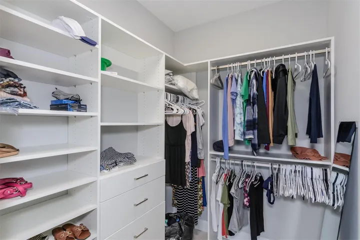 Master closet