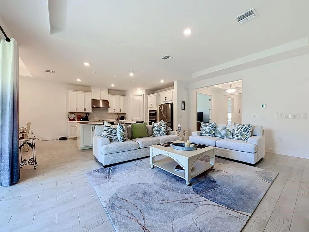 Great Room, Dining, and Primary Suite have Tray Ceilings