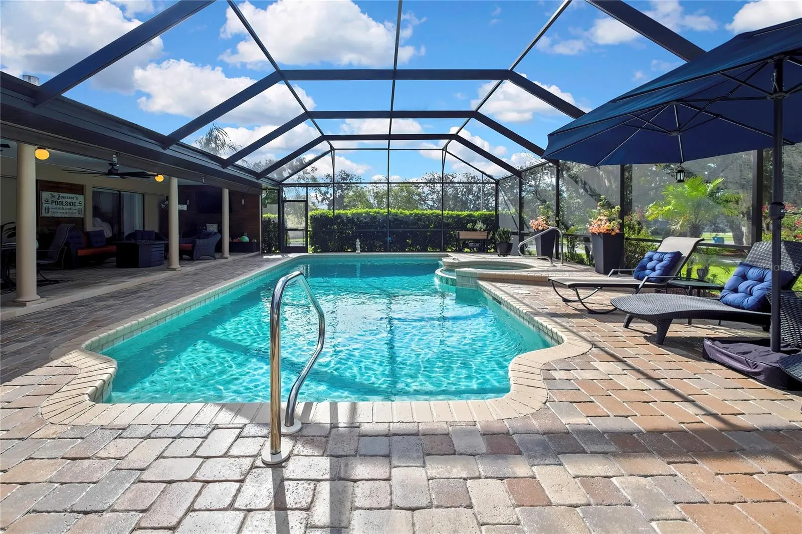 Pool is as beautiful in person as it is in photos