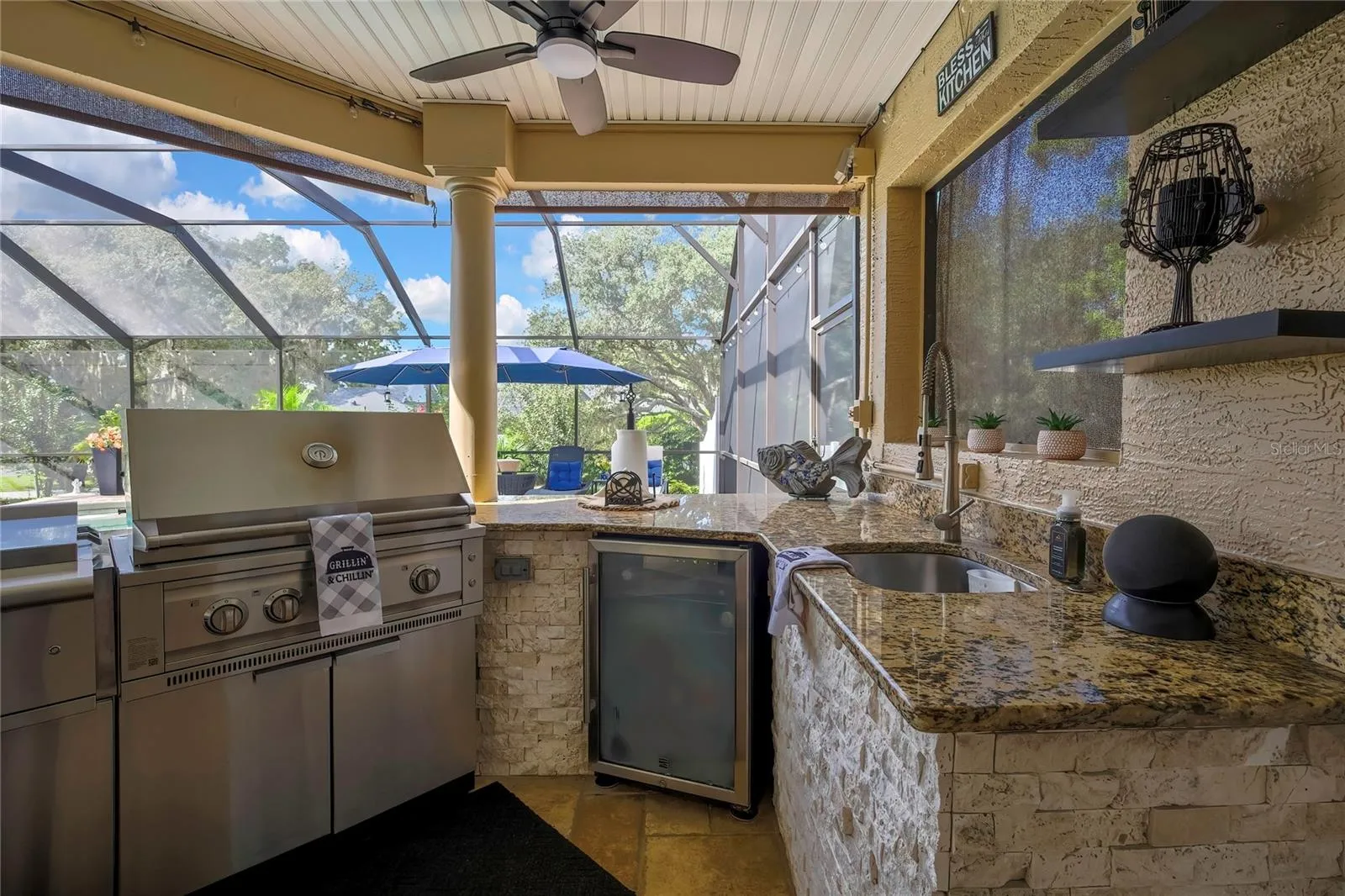 Outdoor kitchen