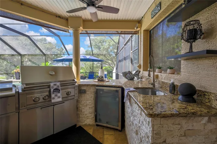Outdoor kitchen