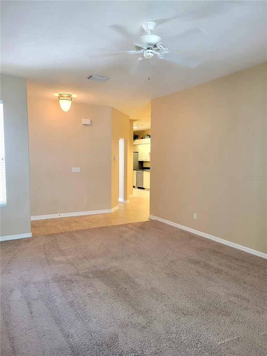 Living Room Facing Dining/Kitchen