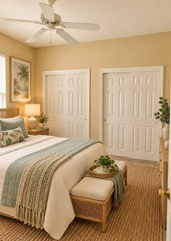 ** Virtually Staged 2nd Bedroom **