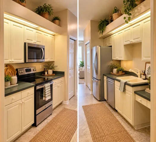 ** Virtually Staged Kitchen **
