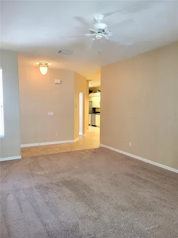 Living Room Facing Dining/Kitchen