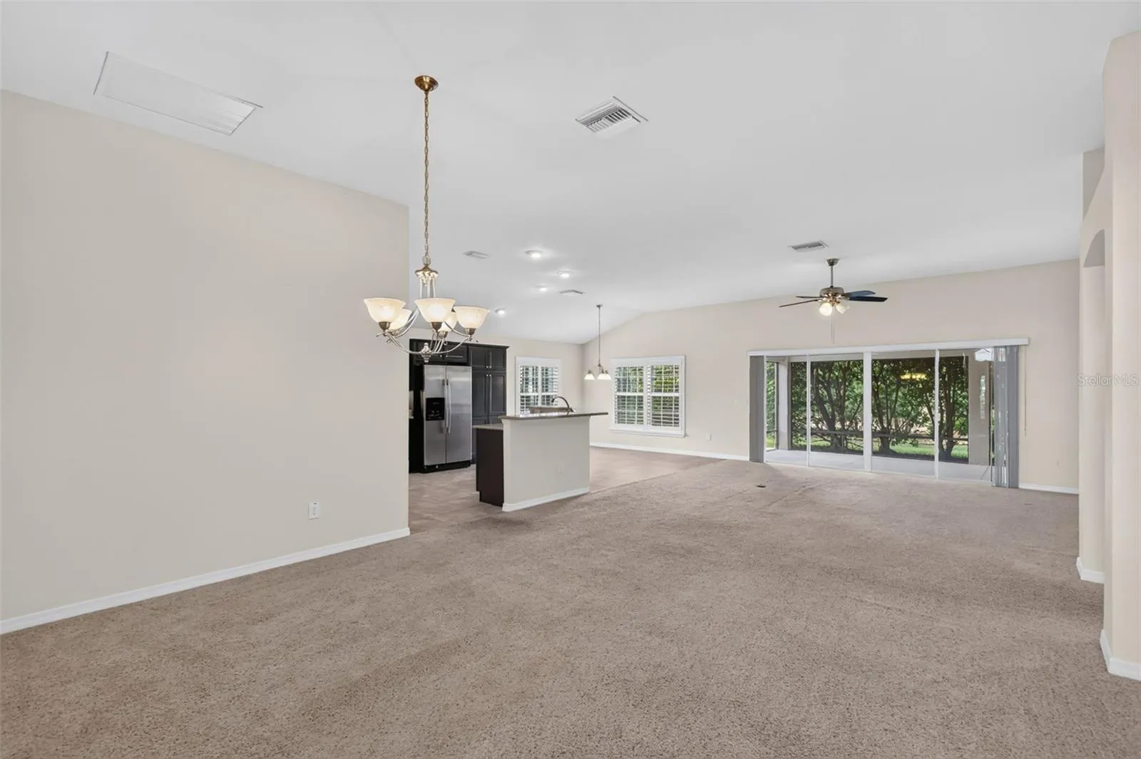 Living, Dining, Kitchen, and Dinette
