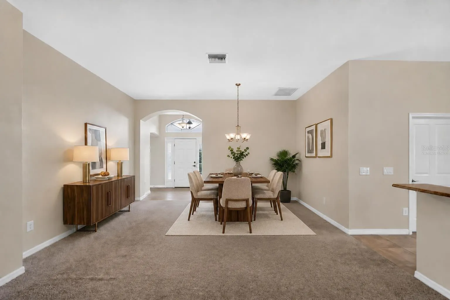 Dining Room - Virtually Staged