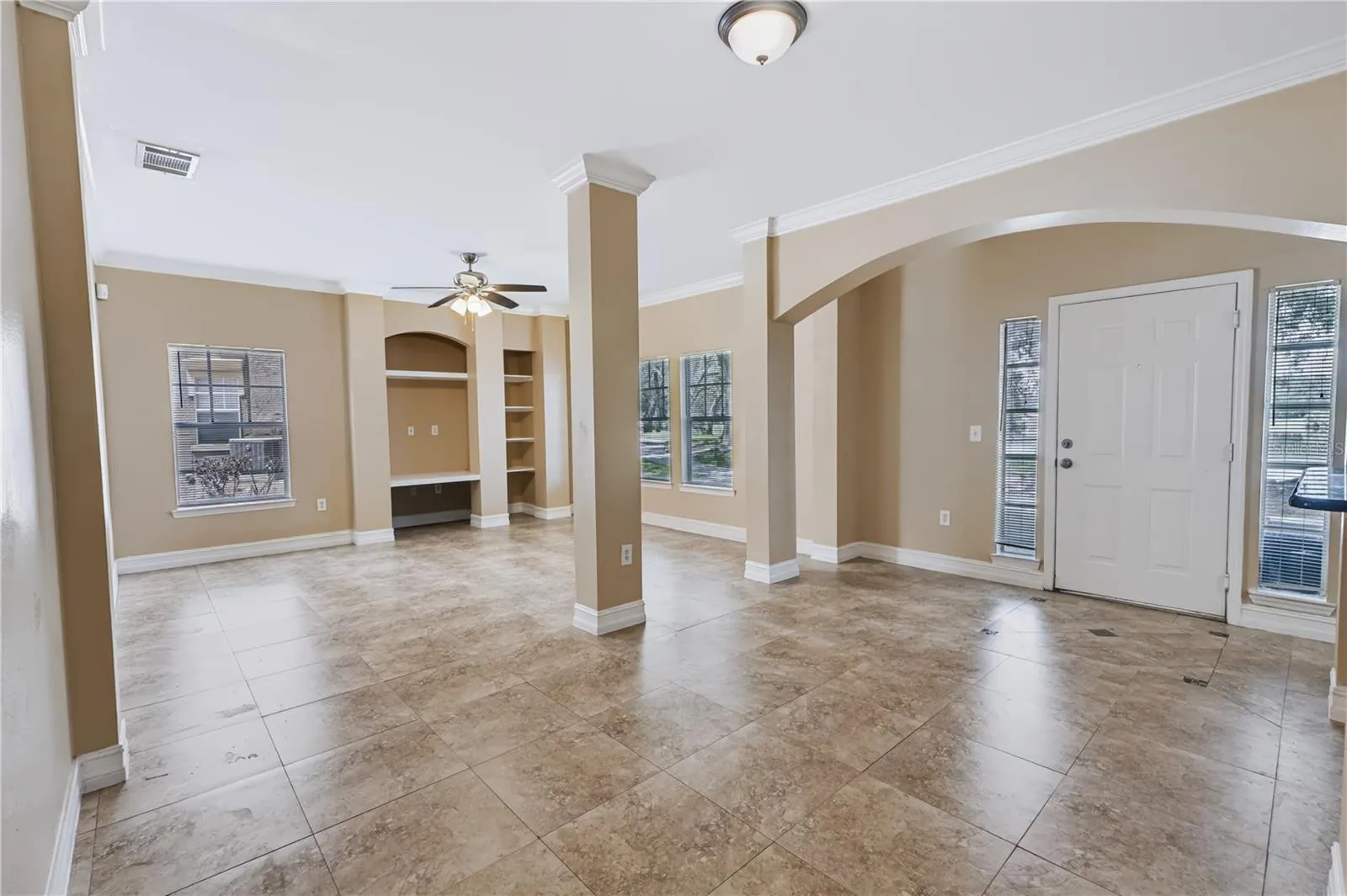 Foyer &amp; Living Room