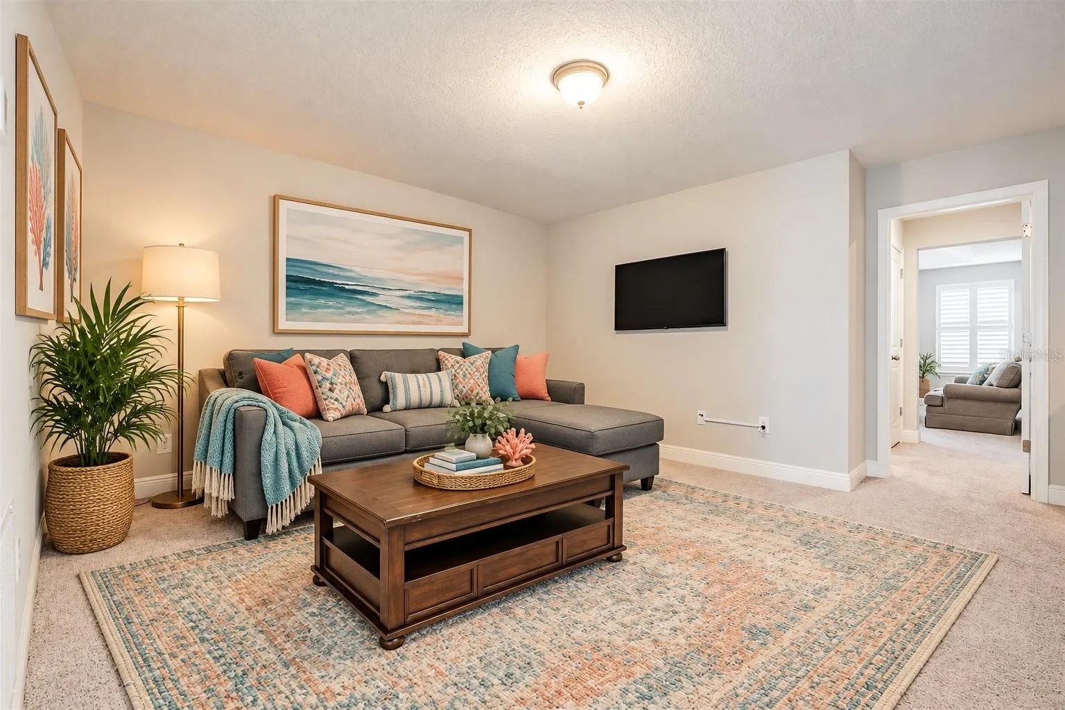 One space, endless possibilities! This cozy loft can be your game room, home office, creative studio, or guest retreat—with potential for a third bedroom.