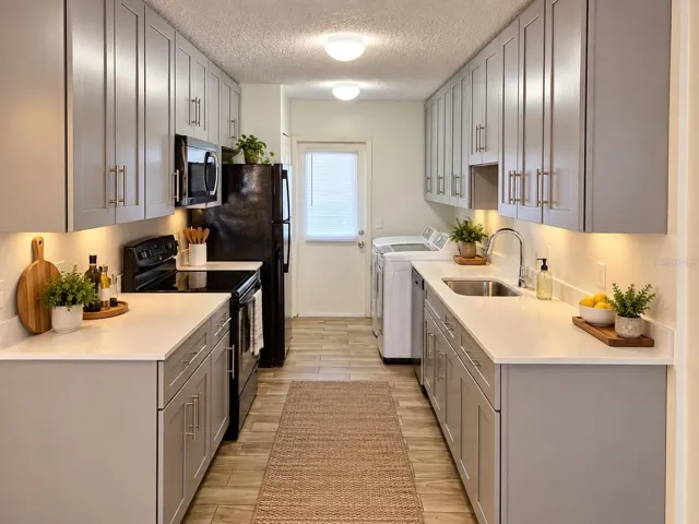View of Kitchen, Virtually enhanced!