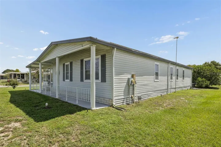 Back and side of the house