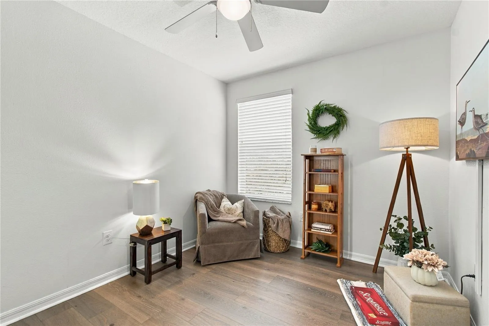 Loft Space at the top of the staircase.