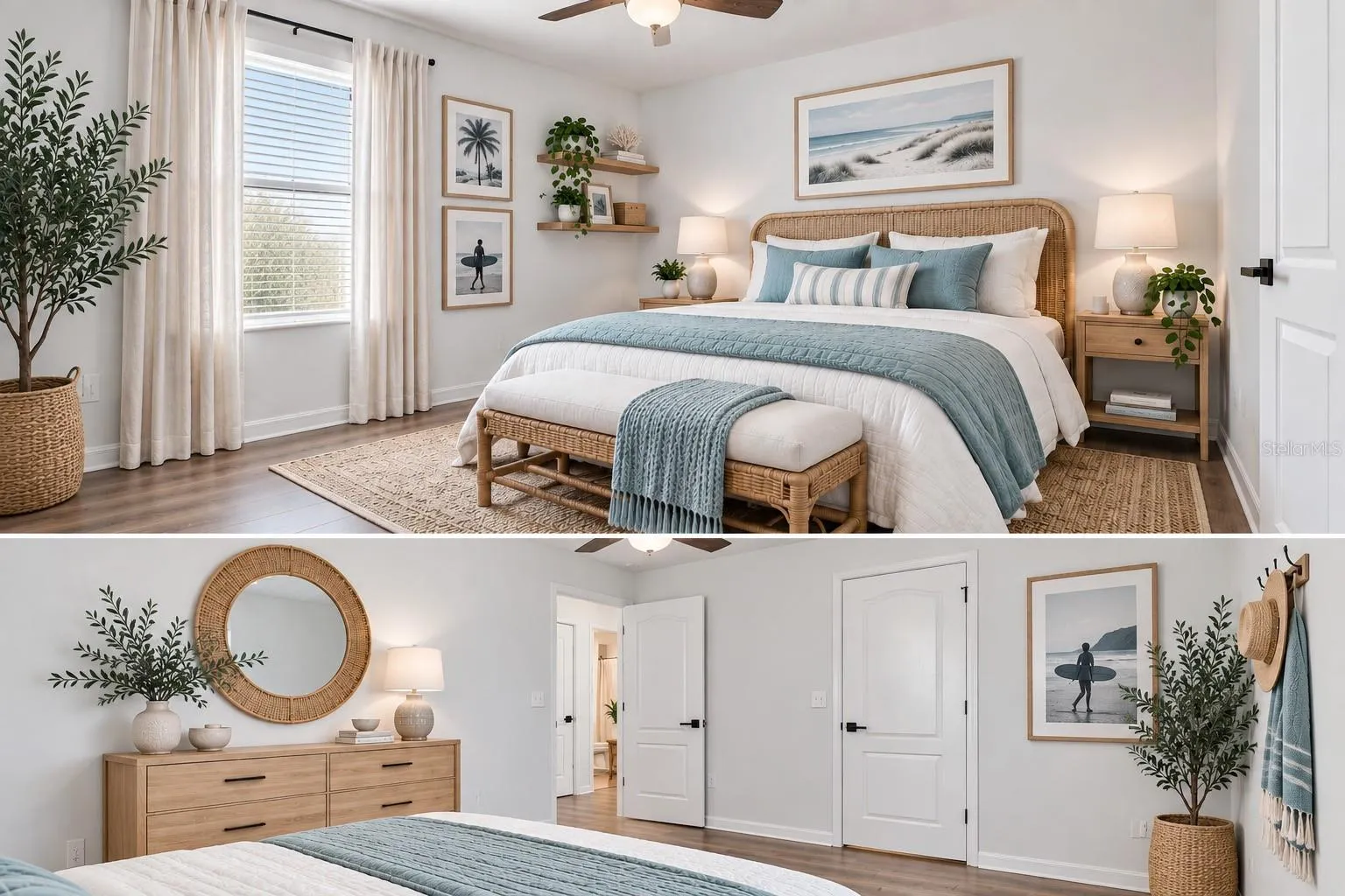 Guest bedroom 01 - Virtual Staging