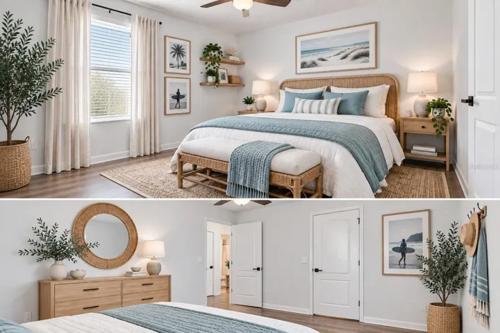 Guest bedroom 01 - Virtual Staging