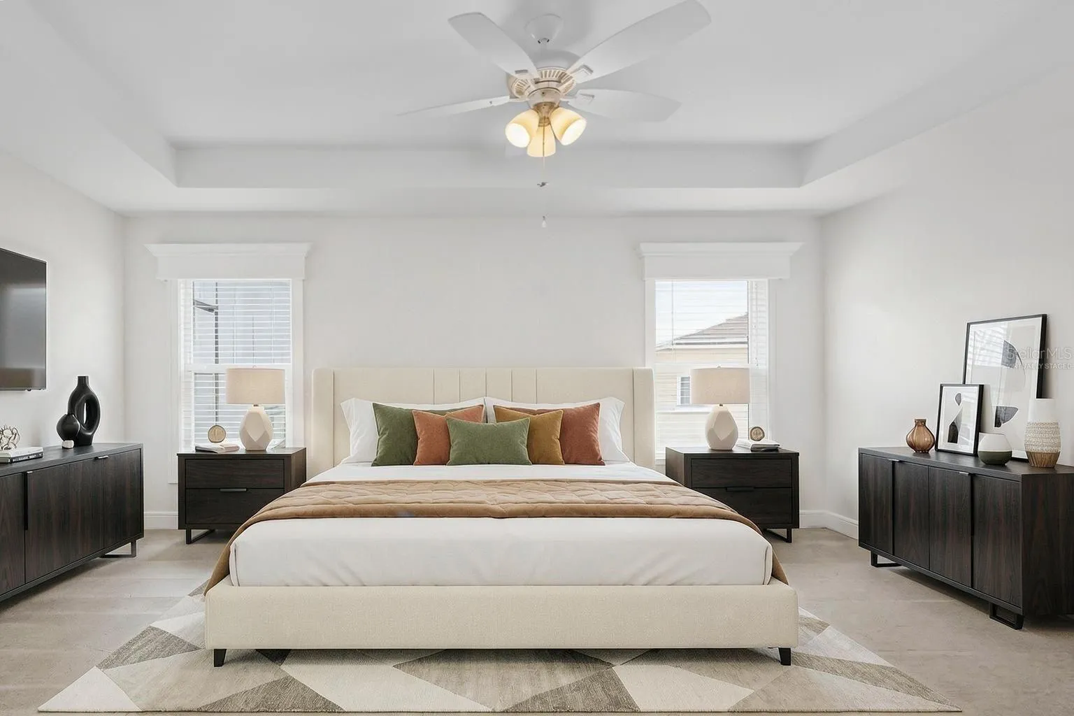 Primary Bedroom-Virtually Staged