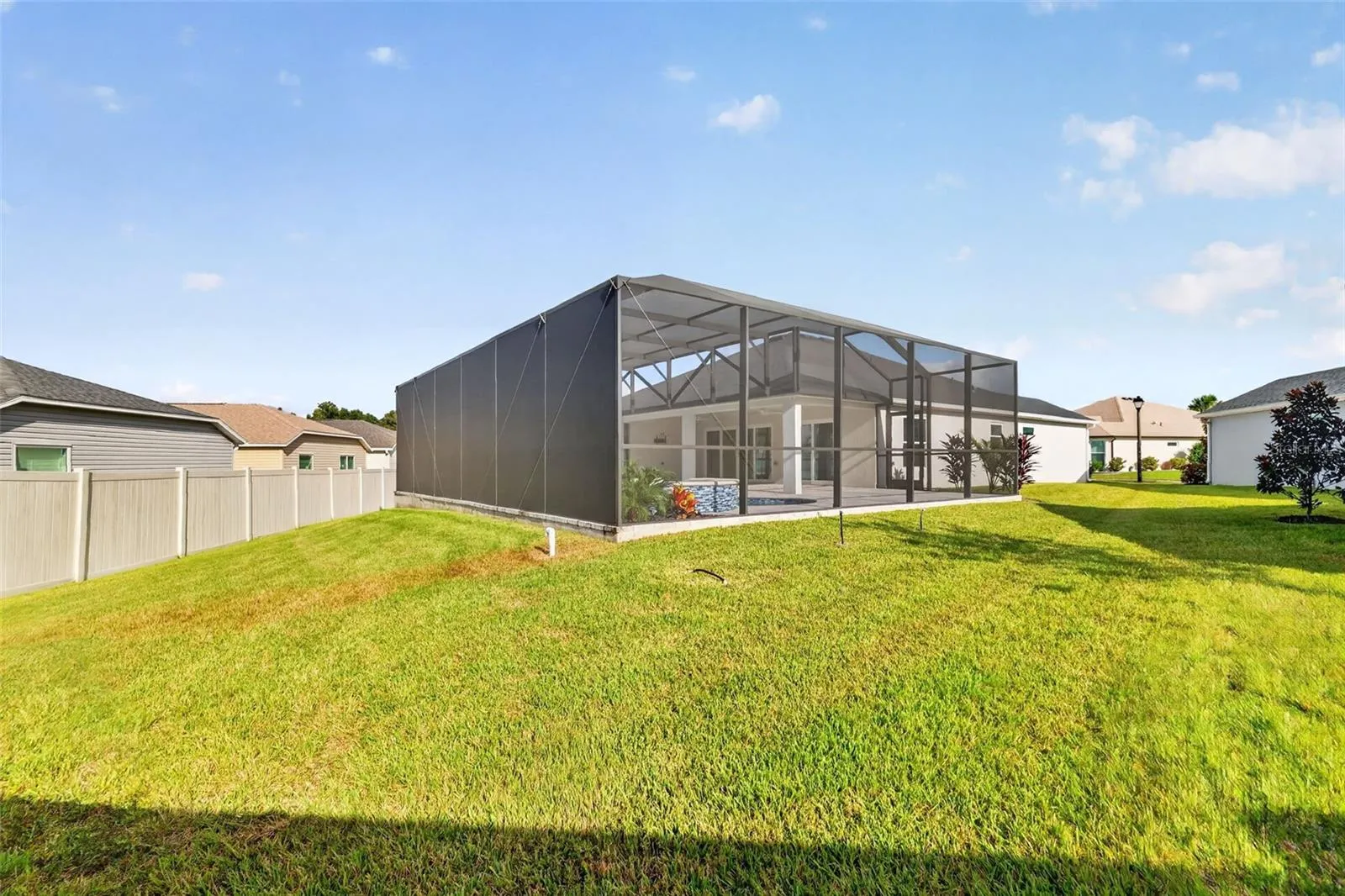 Spacious, PRIVATE Rear and Side Yards