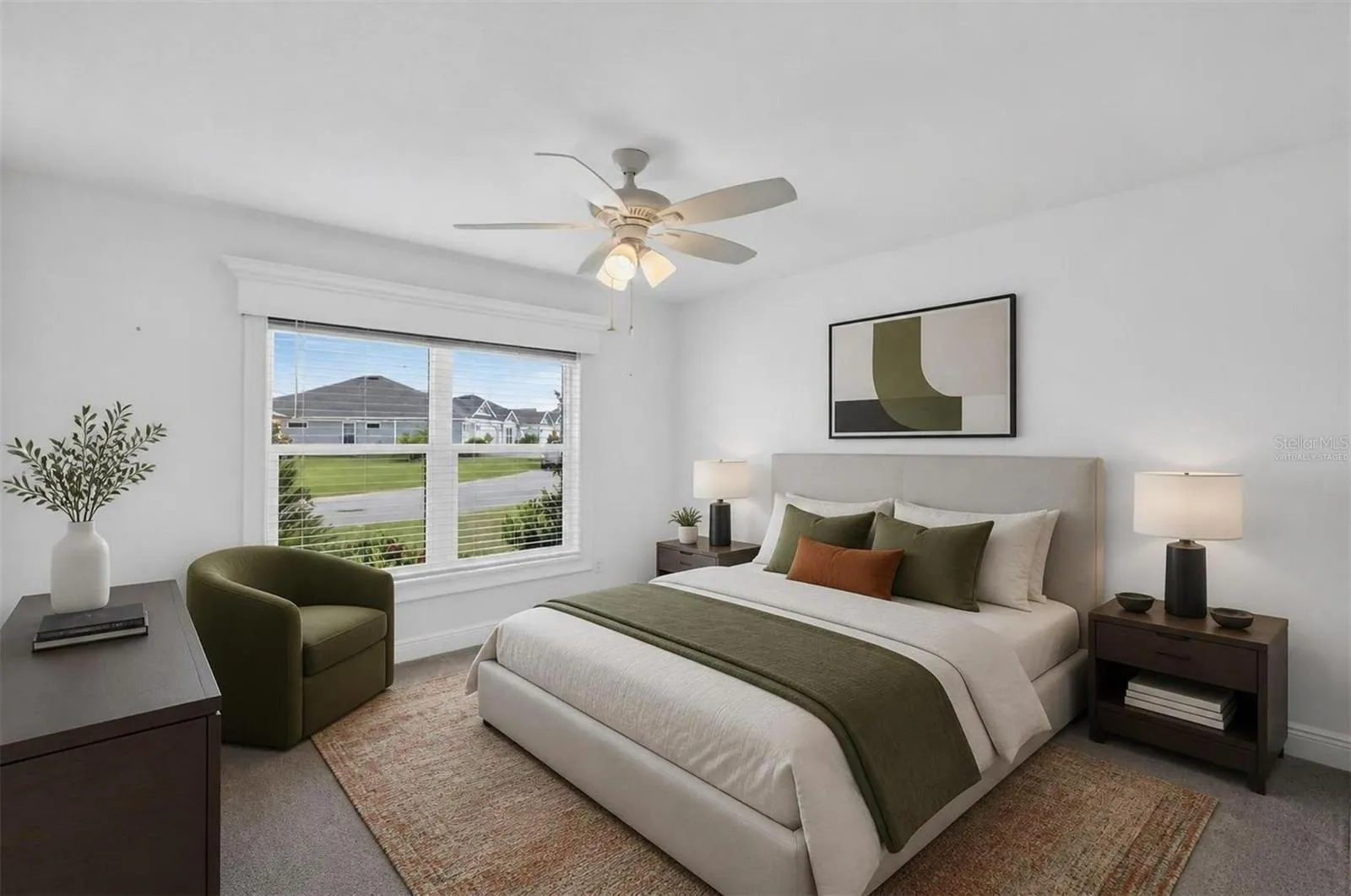 Second Bedroom-Virtually Staged
