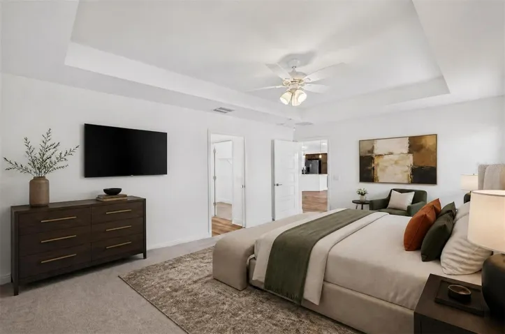 Primary Bedroom-Virtually Staged