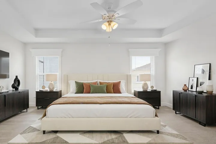 Primary Bedroom-Virtually Staged