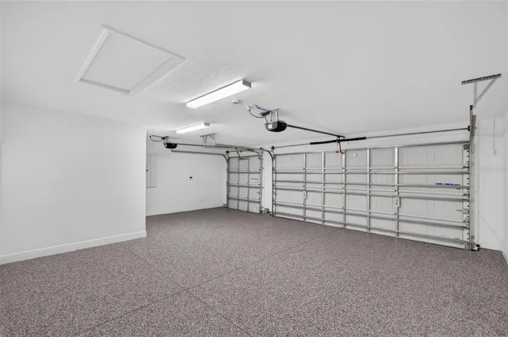 Oversized 599sf Two-Car + Golf Cart Garage