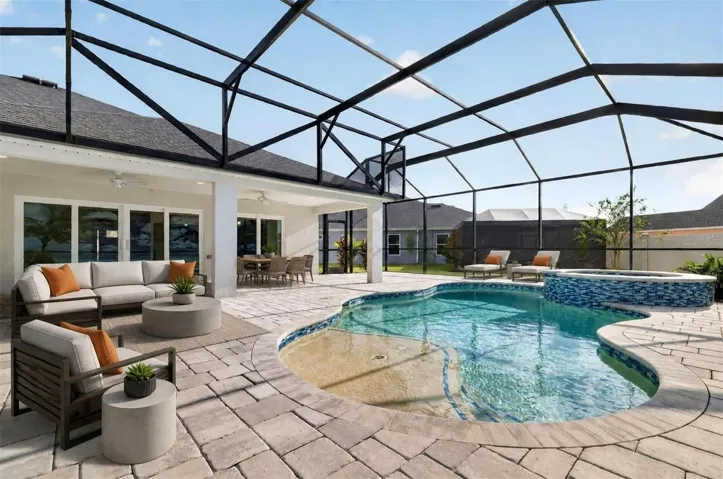 Private Paver Lanai, Swimming Pool, and Spa!-Virtually Staged