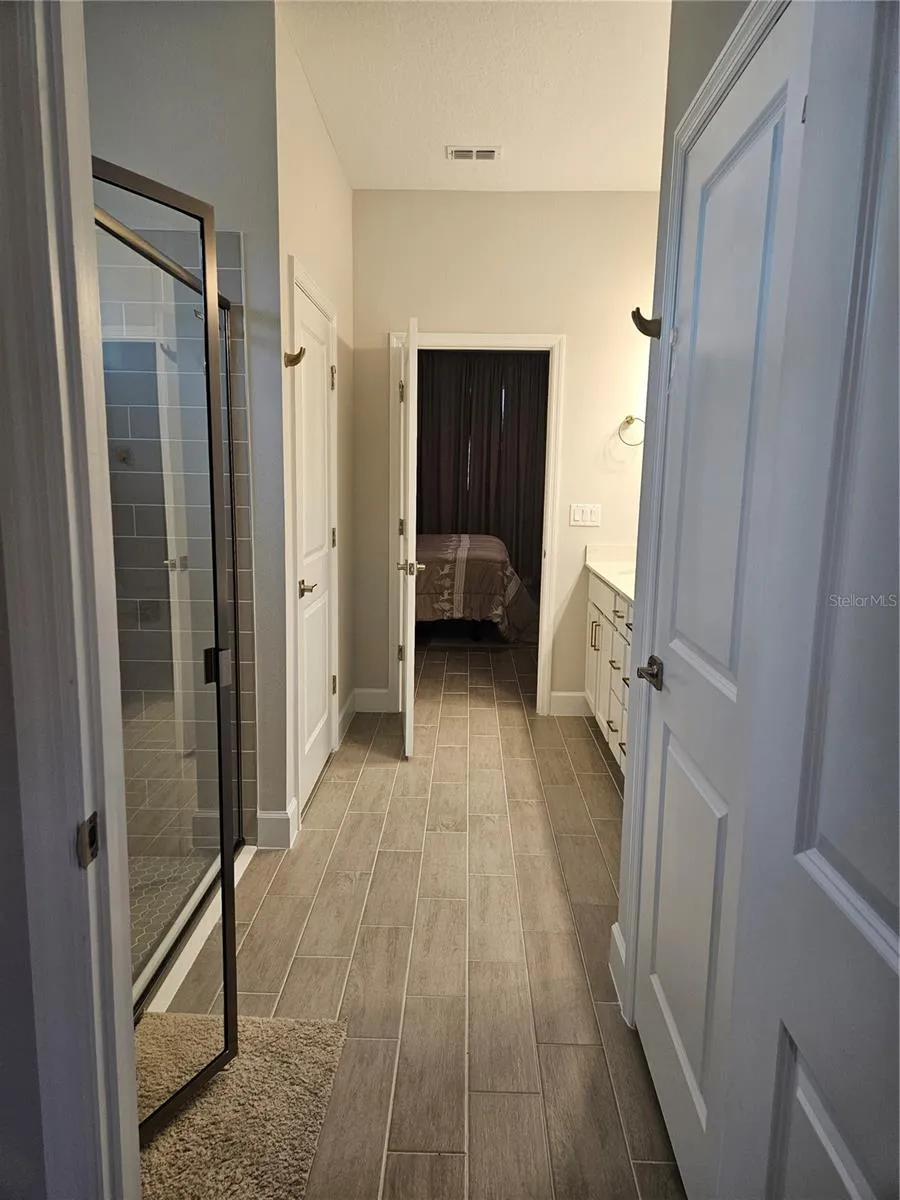 main bedroom to bathroom