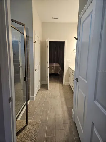 main bedroom to bathroom