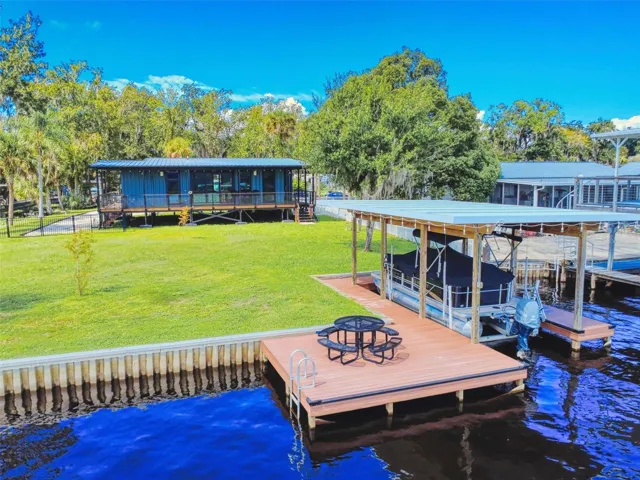 dock and boat house