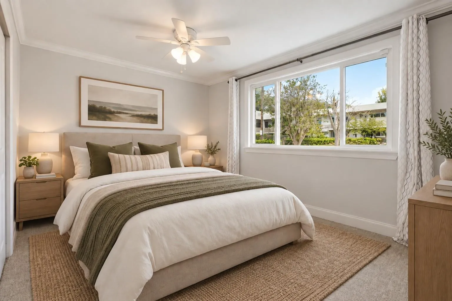 Secondary Bedroom Staged