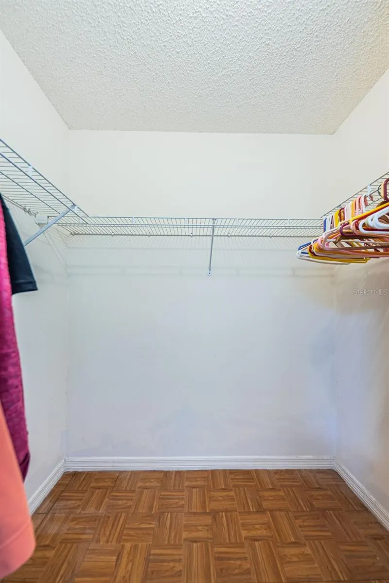 Primary Suite Walk in Closet