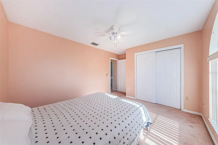 Bedroom #3 - built in closet