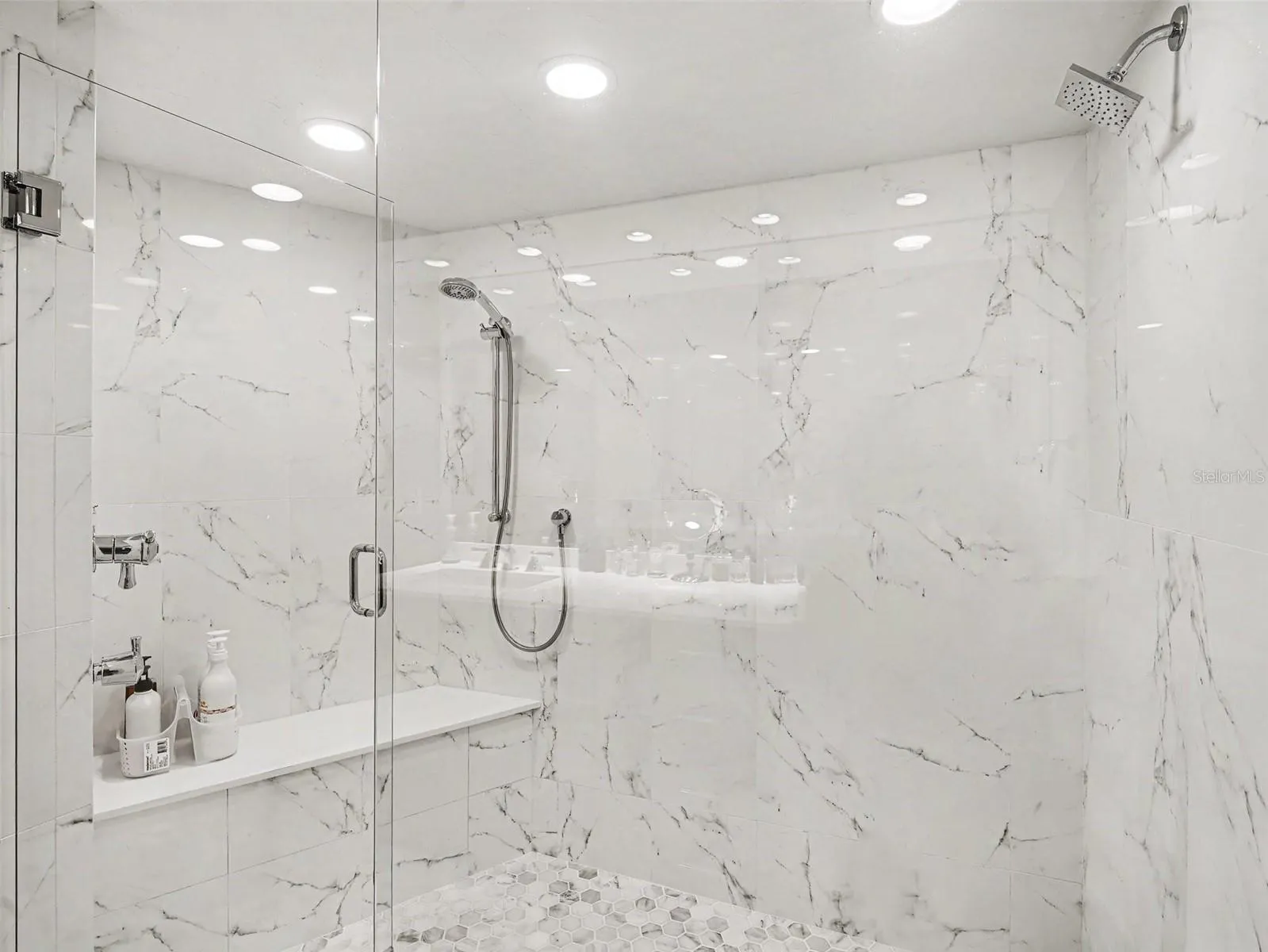 Luxury Shower in Primary Bath